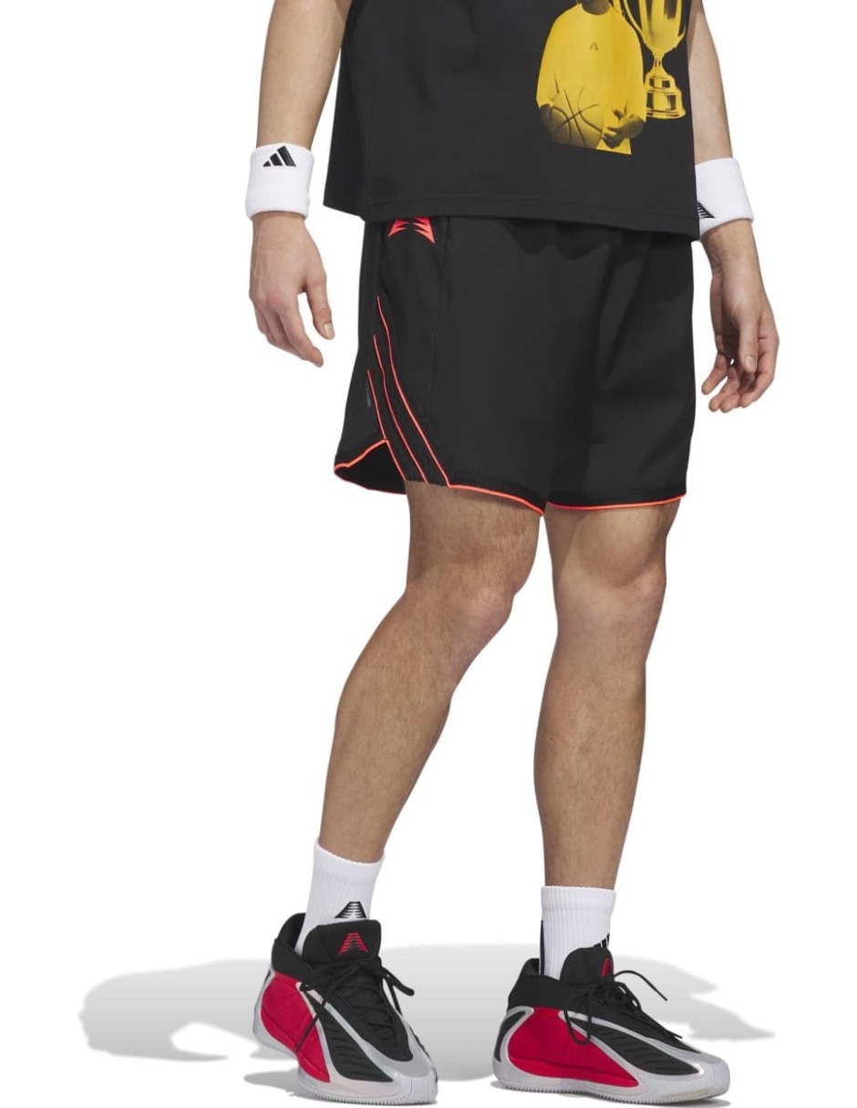 Short con bolsillos adidas para básquetbol hombre